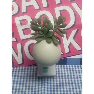 BBW Succulent Planter Wallflowers Scent Control Fragrance Plug In Home Decor